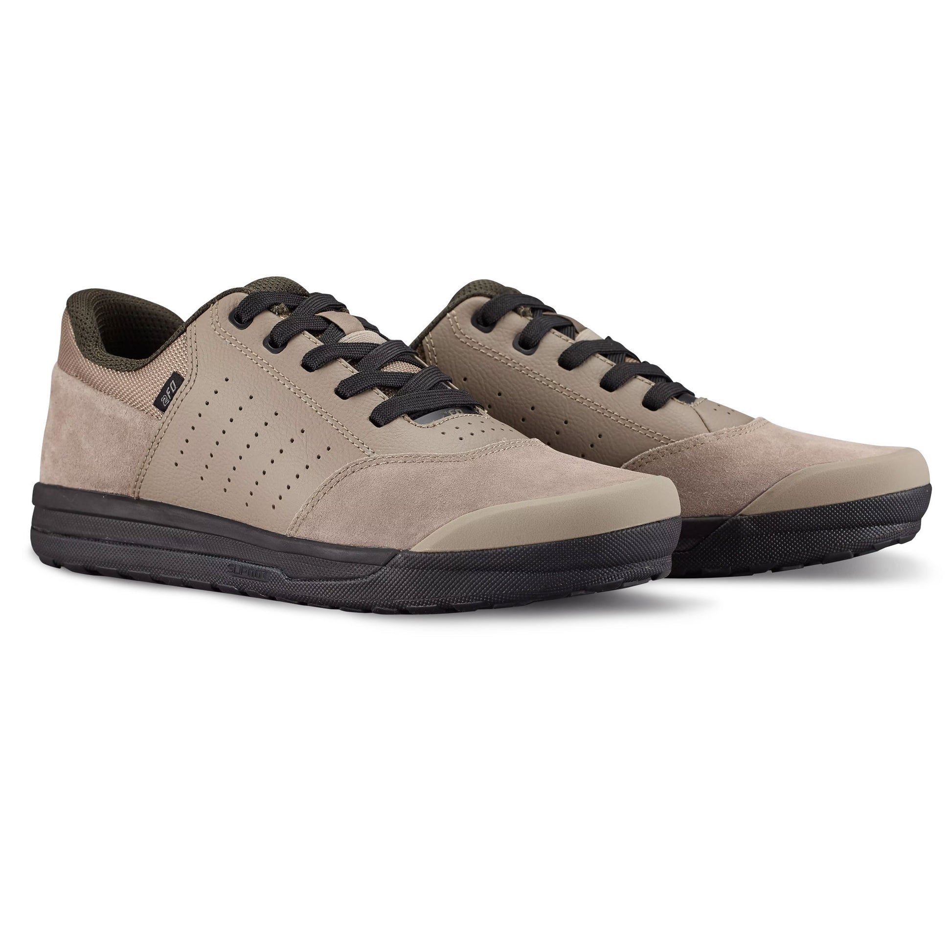 Specialized Unisex 2FO Roost Canvas Mountain Bike Shoes - Taupe/Oasis Size 36 Only image 1