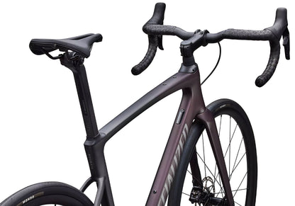 2026 Specialized Roubaix SL8 Comp 105 Di2 Unisex Road Bike, Satin Solidity Metallic image 4