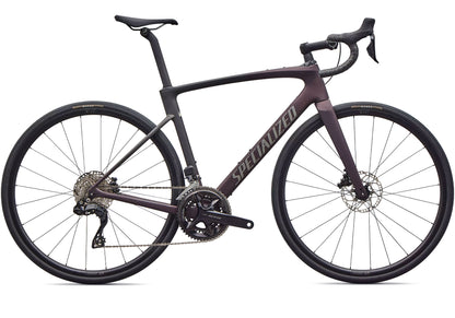 2026 Specialized Roubaix SL8 Comp 105 Di2 Unisex Road Bike, Satin Solidity Metallic image 3