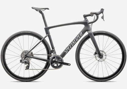 2024 Specialized Roubaix  SL8 Expert, Unisex Road Bike - Carbon/Liquid Silver