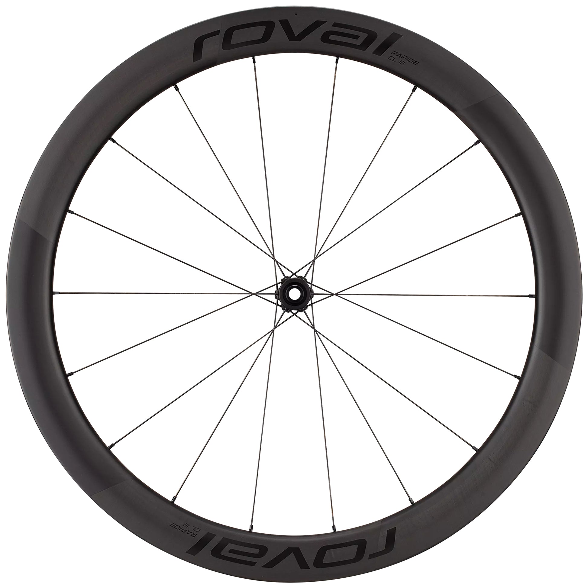 Specialized Roval Rapide CL III 700c Carbon Clincher Road Wheels - Satin Carbon image 6