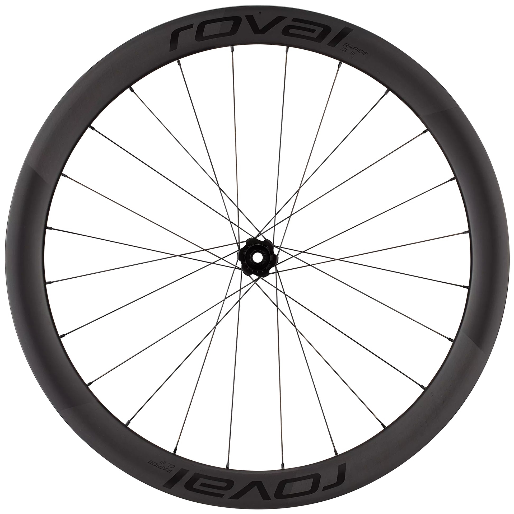 Specialized Roval Rapide CL III 700c Carbon Clincher Road Wheels - Satin Carbon image 2
