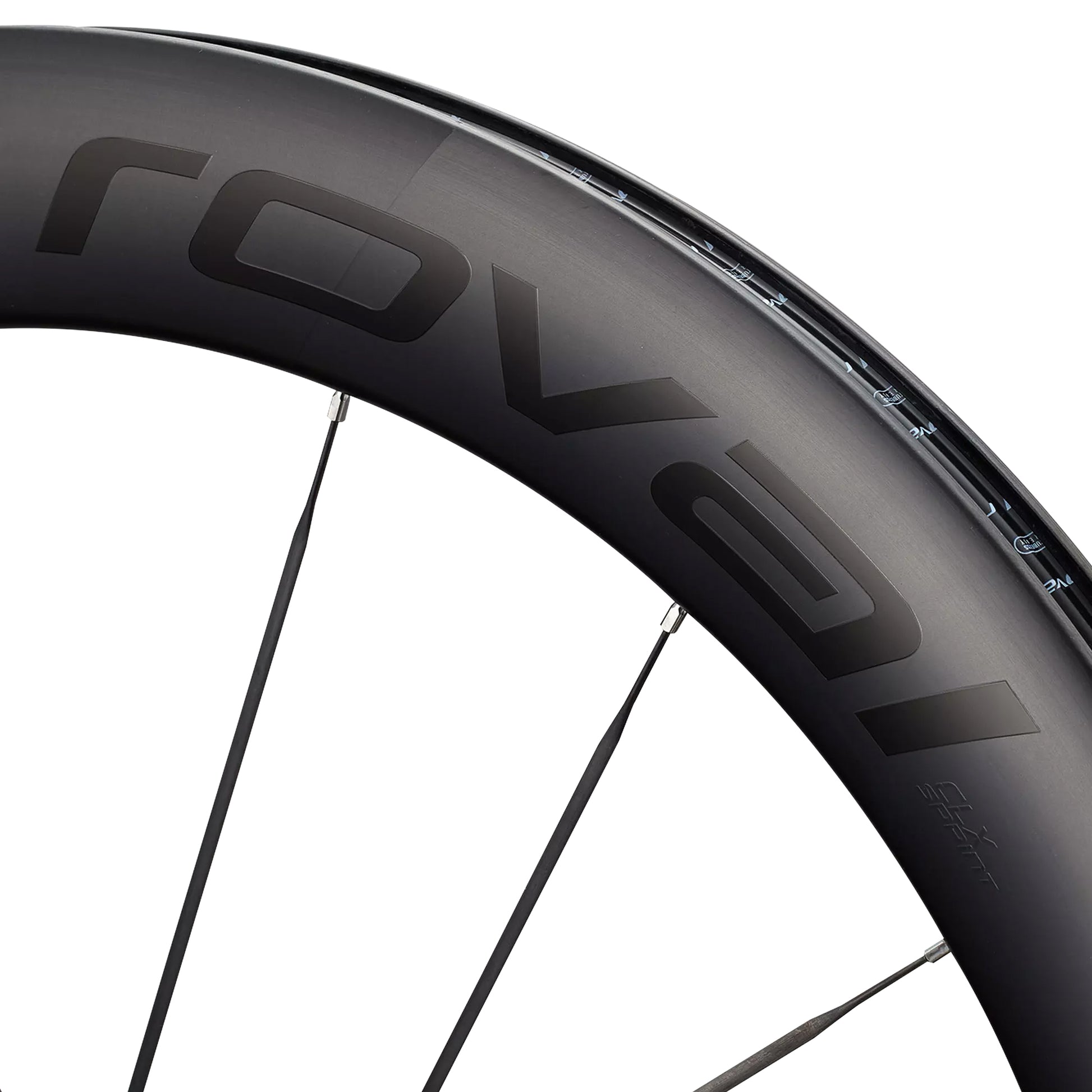Specialized Roval Rapide Sprint CLX 700c Carbon Clincher Wheels  - Satin Carbon/Gloss Black image 6