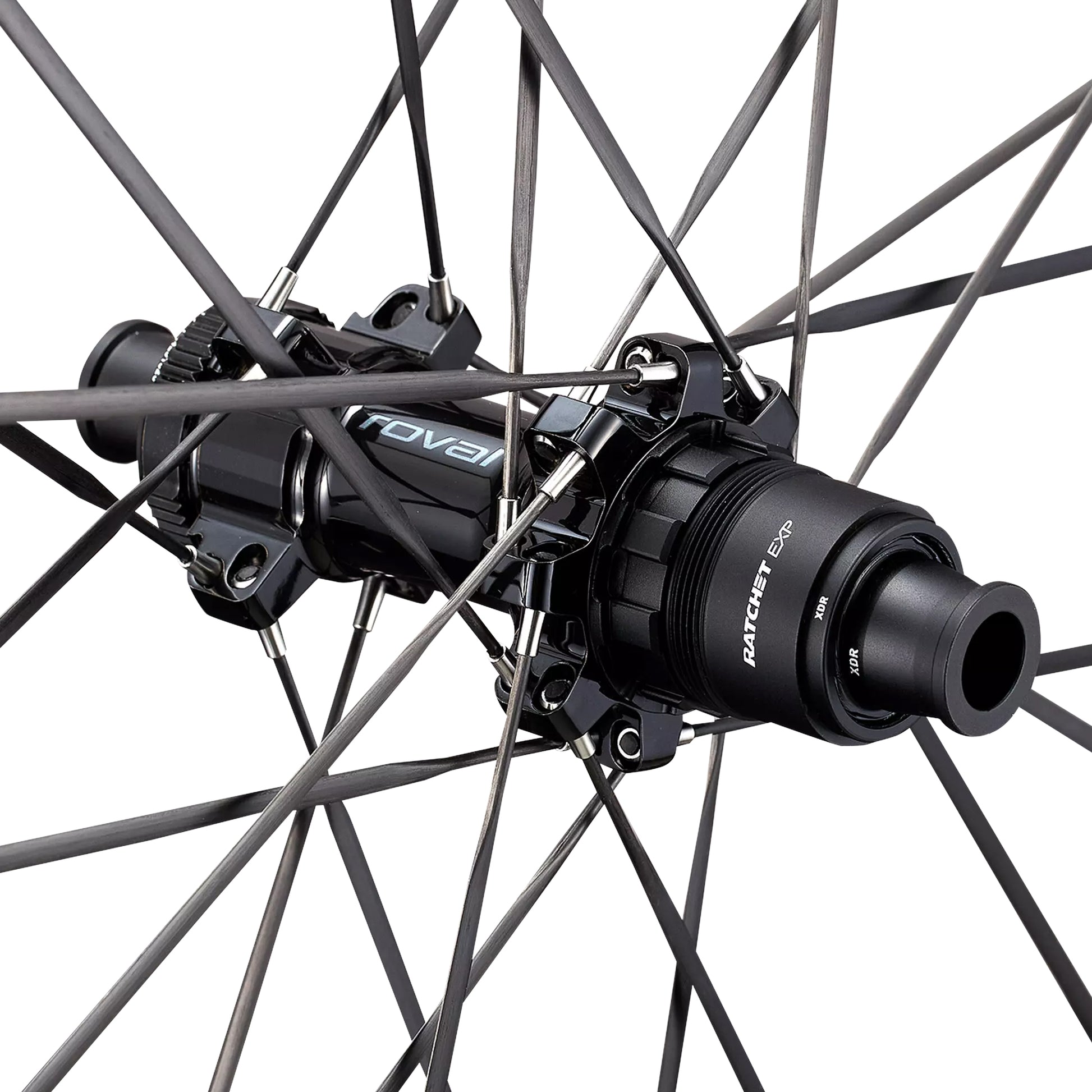 Specialized Roval Rapide Sprint CLX 700c Carbon Clincher Wheels  - Satin Carbon/Gloss Black image 4