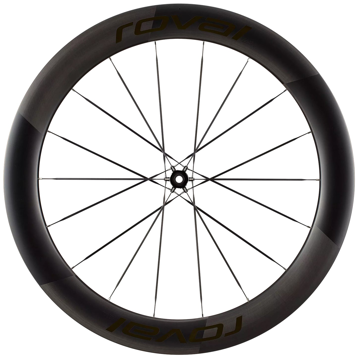 Specialized Roval Rapide Sprint CLX 700c Carbon Clincher Wheels  - Satin Carbon/Gloss Black image 3