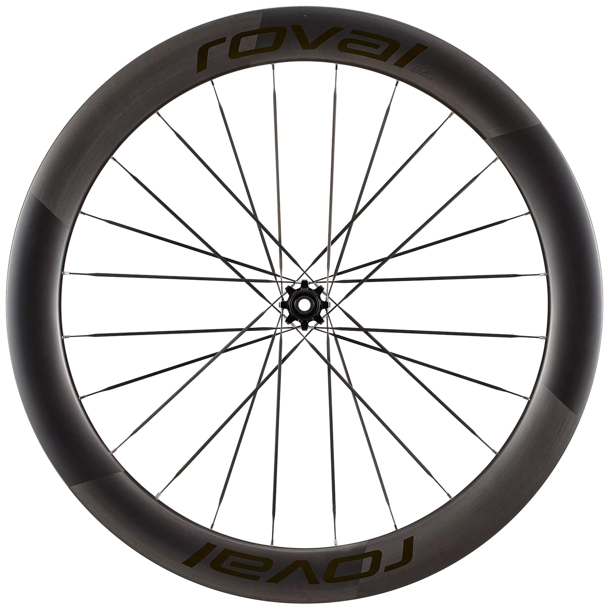 Specialized Roval Rapide Sprint CLX 700c Carbon Clincher Wheels  - Satin Carbon/Gloss Black image 2