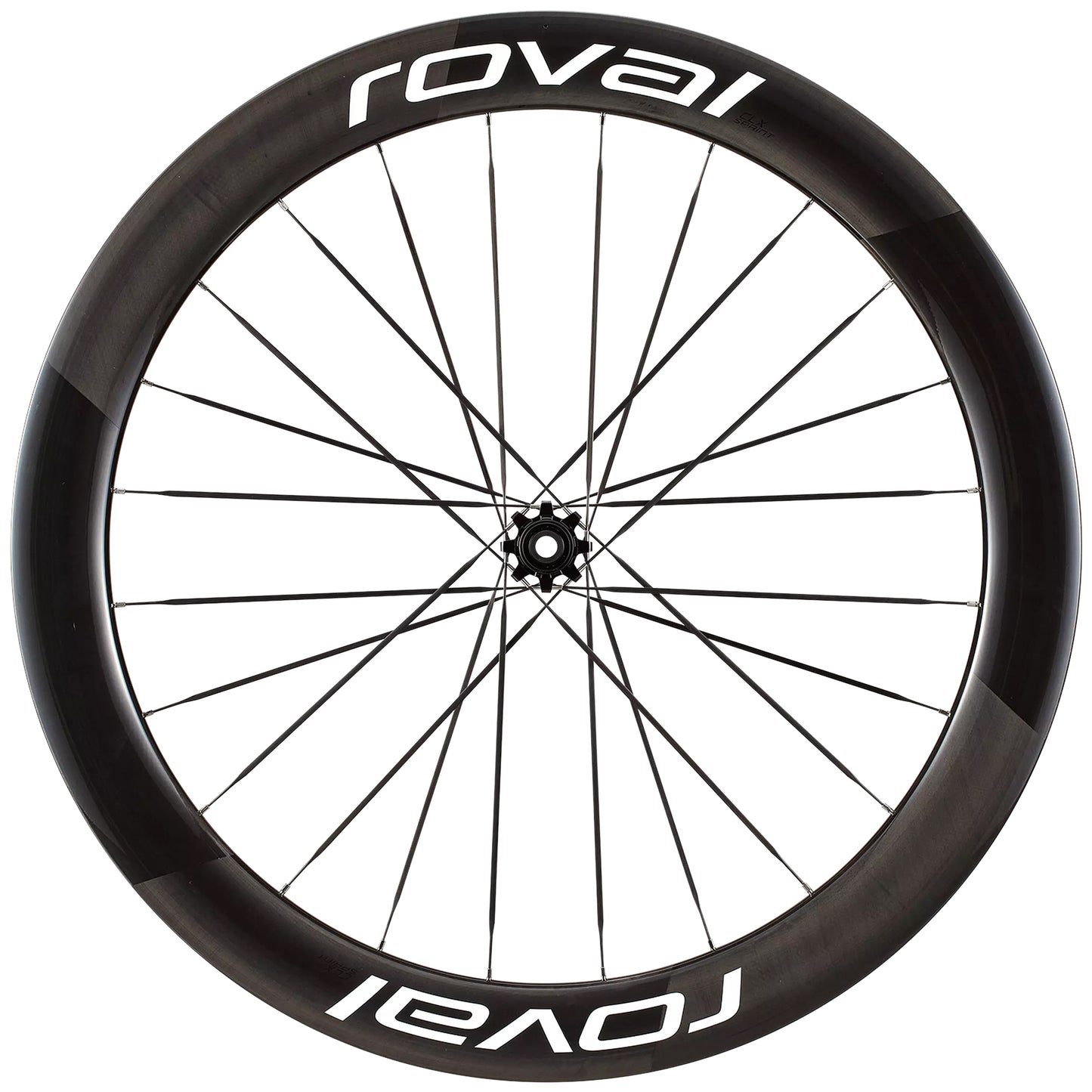 Specialized Roval Rapide Sprint CLX 700c Carbon Clincher Wheels  - Gloss Carbon/Gloss White image 2