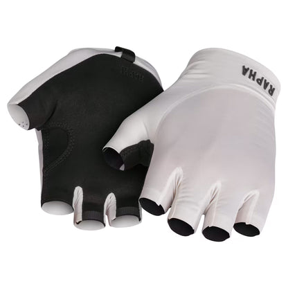 Rapha 2026 Men's Pro Team Mitts - White/Black ptm08xxwhb image 2
