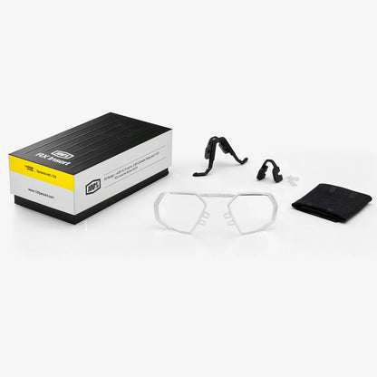 100% Eyewear RX Prescription Lens Insert Large - Suits S3 & Speedcraft 69098-00003 image 3