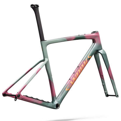 2027 Specialized S-Works Crux Frameset , Agave Grey / Photon Tint Over Silver Dust image 3