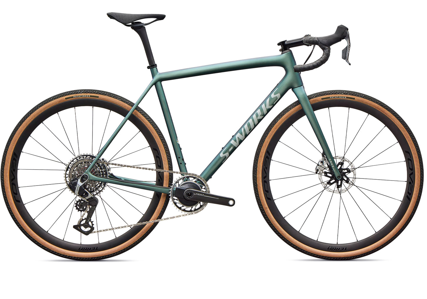 2026 Specialized S-Works Crux SRAM Red XPLR, Unisex Gravel/Adventure Bike, Premium Fjord image 3