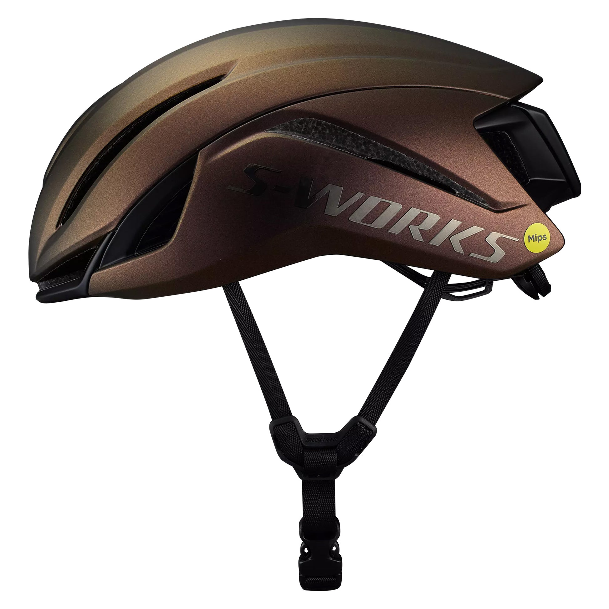2027 Specialized S-Works Evade 4 Road Cycling Helmet Classic - Satin Root Beer image 6