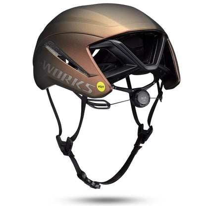 2027 Specialized S-Works Evade 4 Road Cycling Helmet Classic - Satin Root Beer image 4