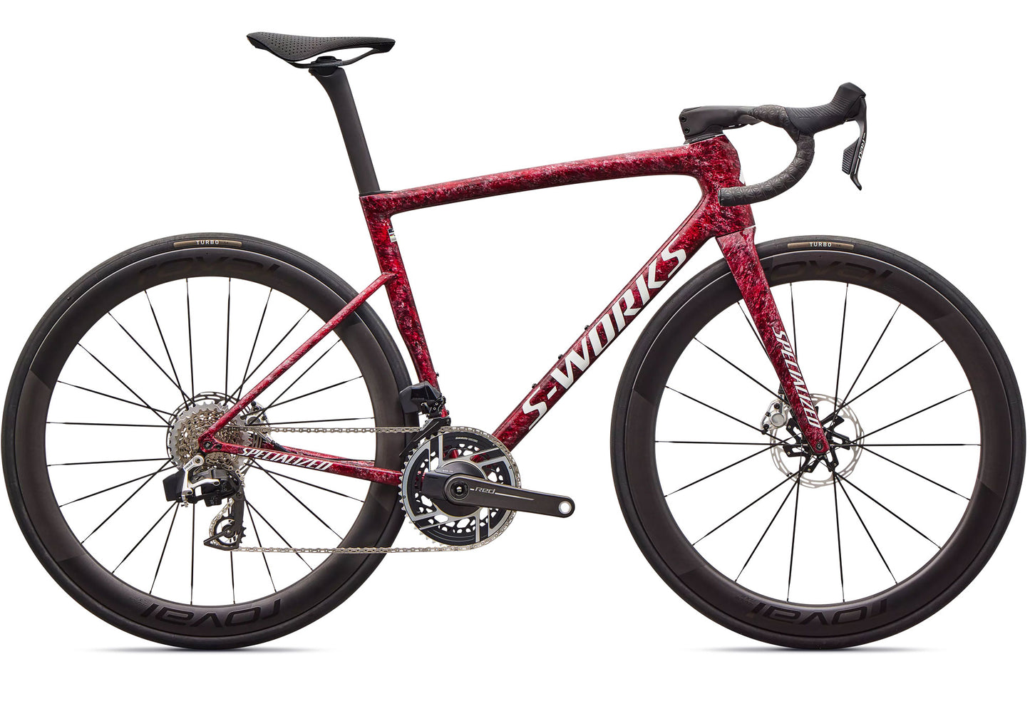2026 Specialized S-Works Tarmac SL8 SRAM RED AXS Unisex Road Bike, Gloss Red Sky image 2