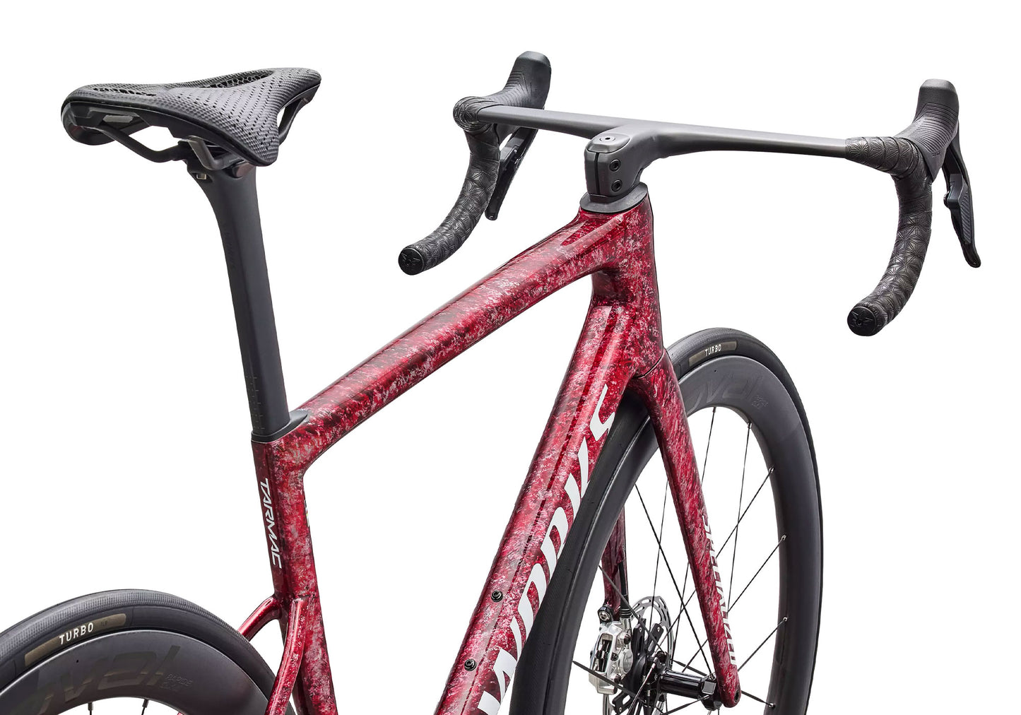 2026 Specialized S-Works Tarmac SL8 SRAM RED AXS Unisex Road Bike, Gloss Red Sky image 5