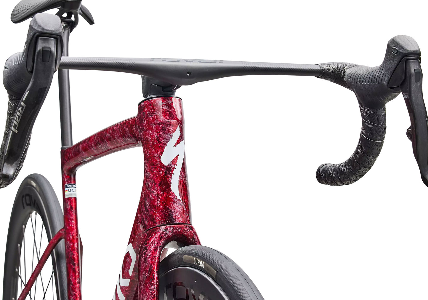 2026 Specialized S-Works Tarmac SL8 SRAM RED AXS Unisex Road Bike, Gloss Red Sky image 4