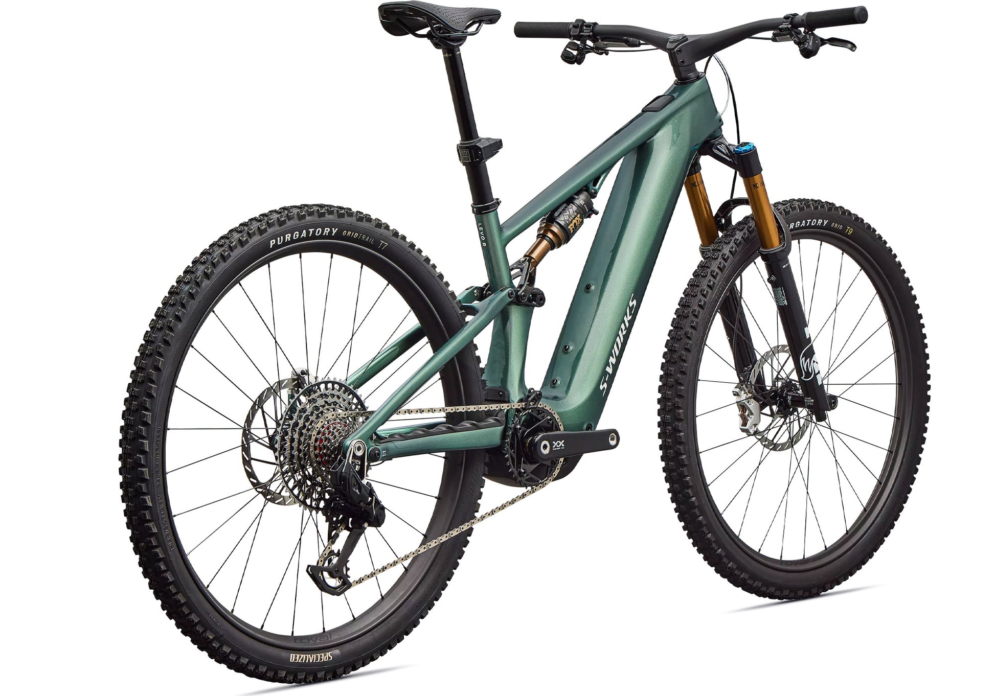 2026 Specialized S-Works Turbo Levo R, Gloss Premium Fjord Metallic 95226-0102,95226-0103,95226-0104,95226-0105 image 2