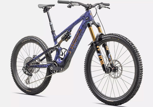 2025 Specialized S-Works Turbo Levo SL Unisex Electric Mountain Bike, Powdered Indigo