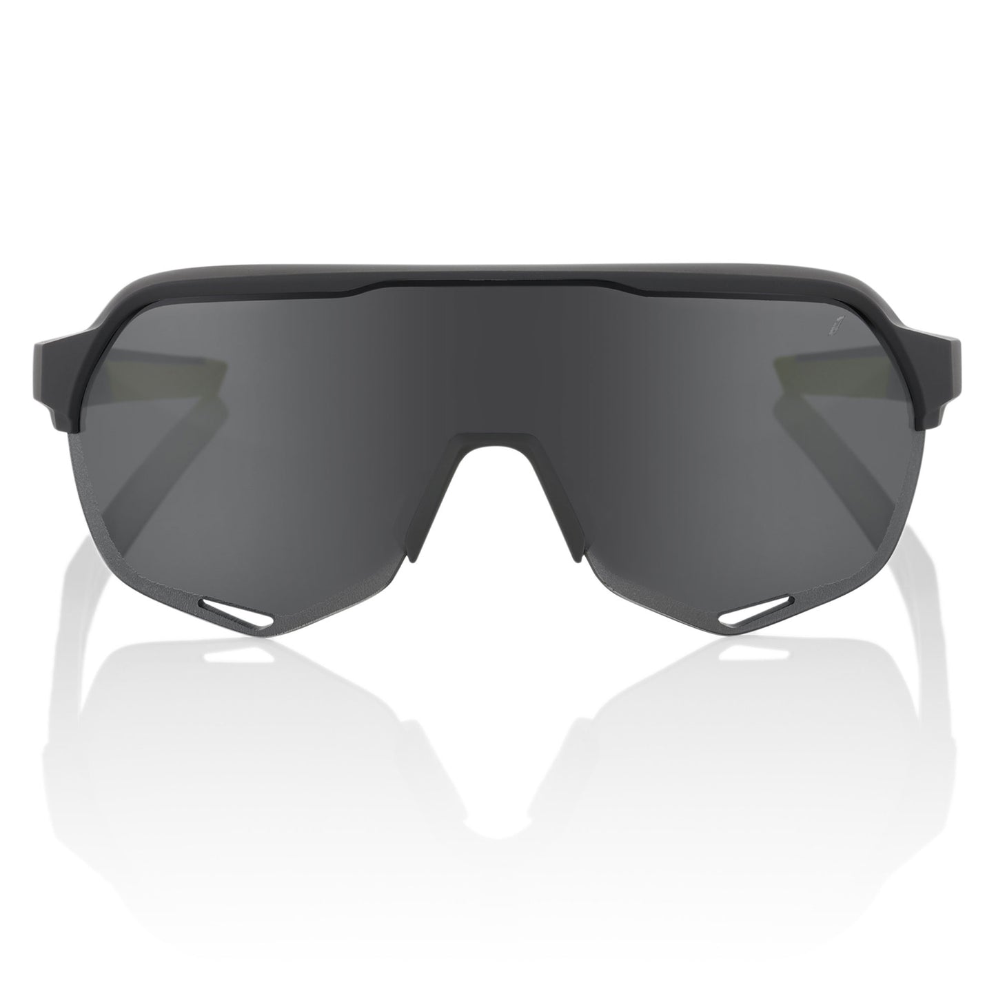 100% S2 - Soft Tact Cool Grey - Smoke Lens + Clear Lens 61003-102-01-02 image 2