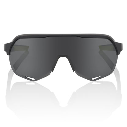 100% S2 - Soft Tact Cool Grey - Smoke Lens + Clear Lens 61003-102-01-02 image 2