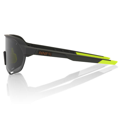 100% S2 - Soft Tact Cool Grey - Smoke Lens + Clear Lens 61003-102-01-02 image 3