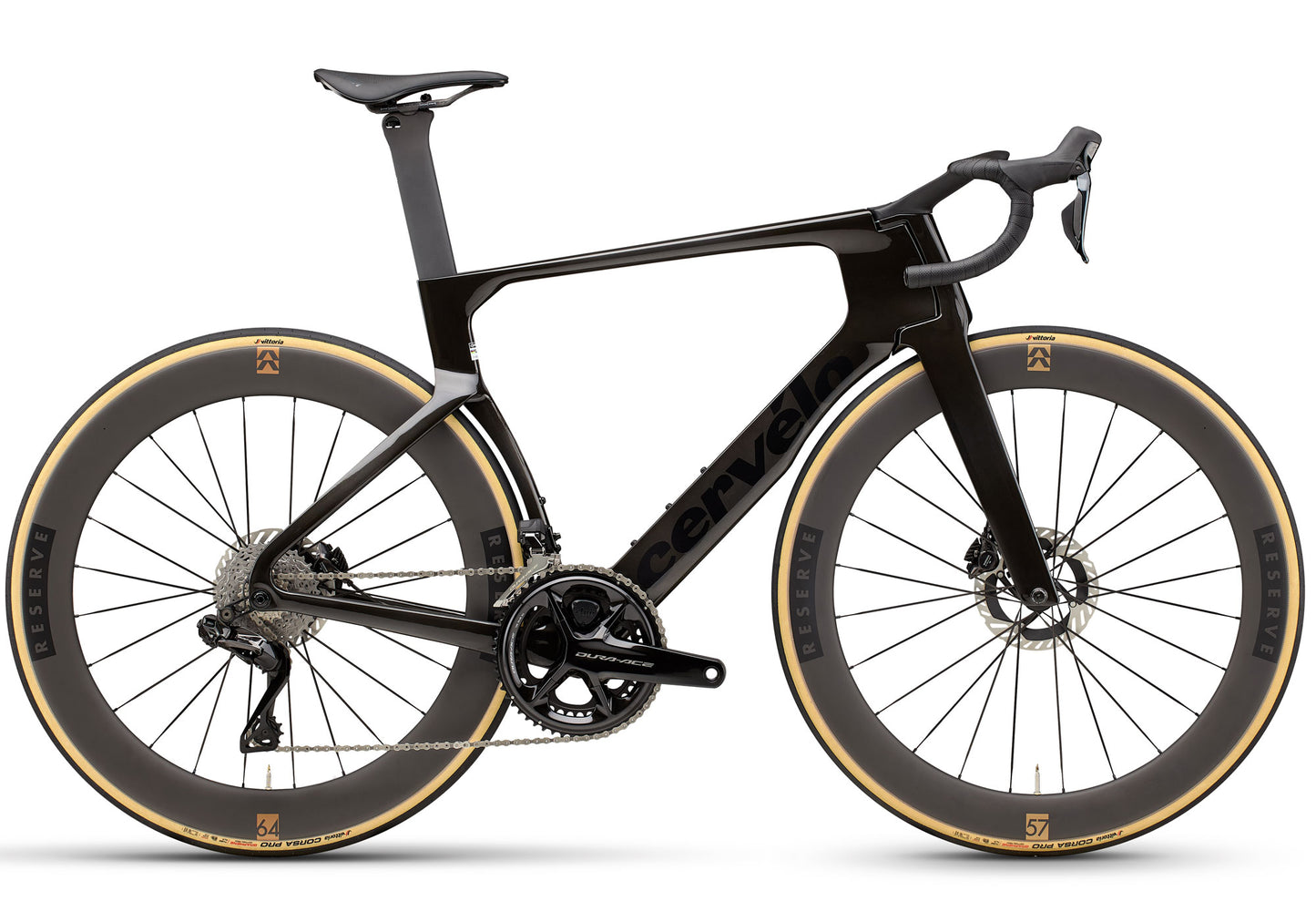2026 Cervélo S5 Dura-Ace Unisex Road Bike, Five Black