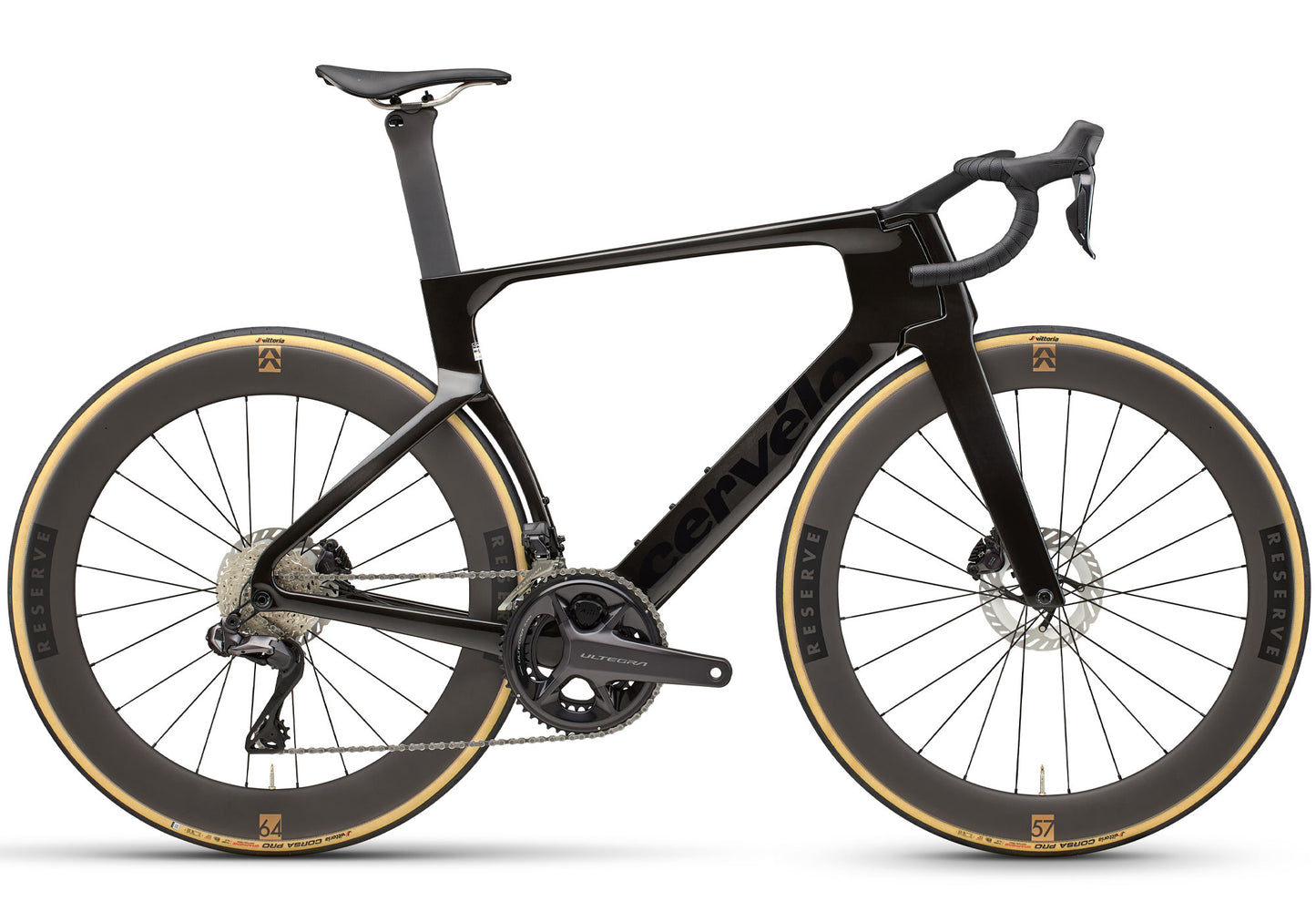 2026 Cervélo S5 Ultegra Di2 Unisex Road Bike, Five Black