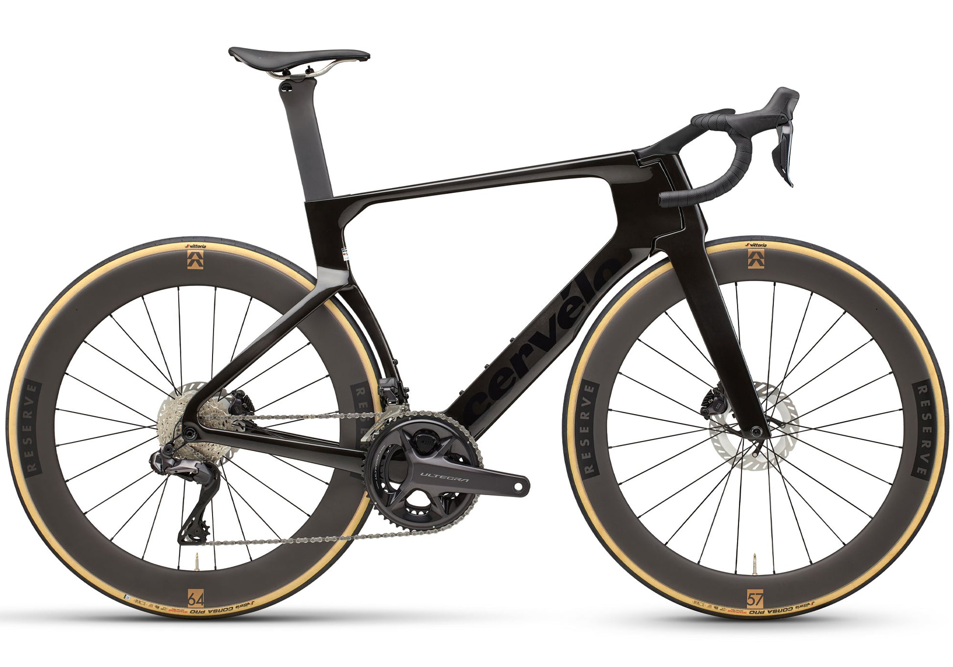 2026 Cervélo S5 Ultegra Di2 Unisex Road Bike, Five Black