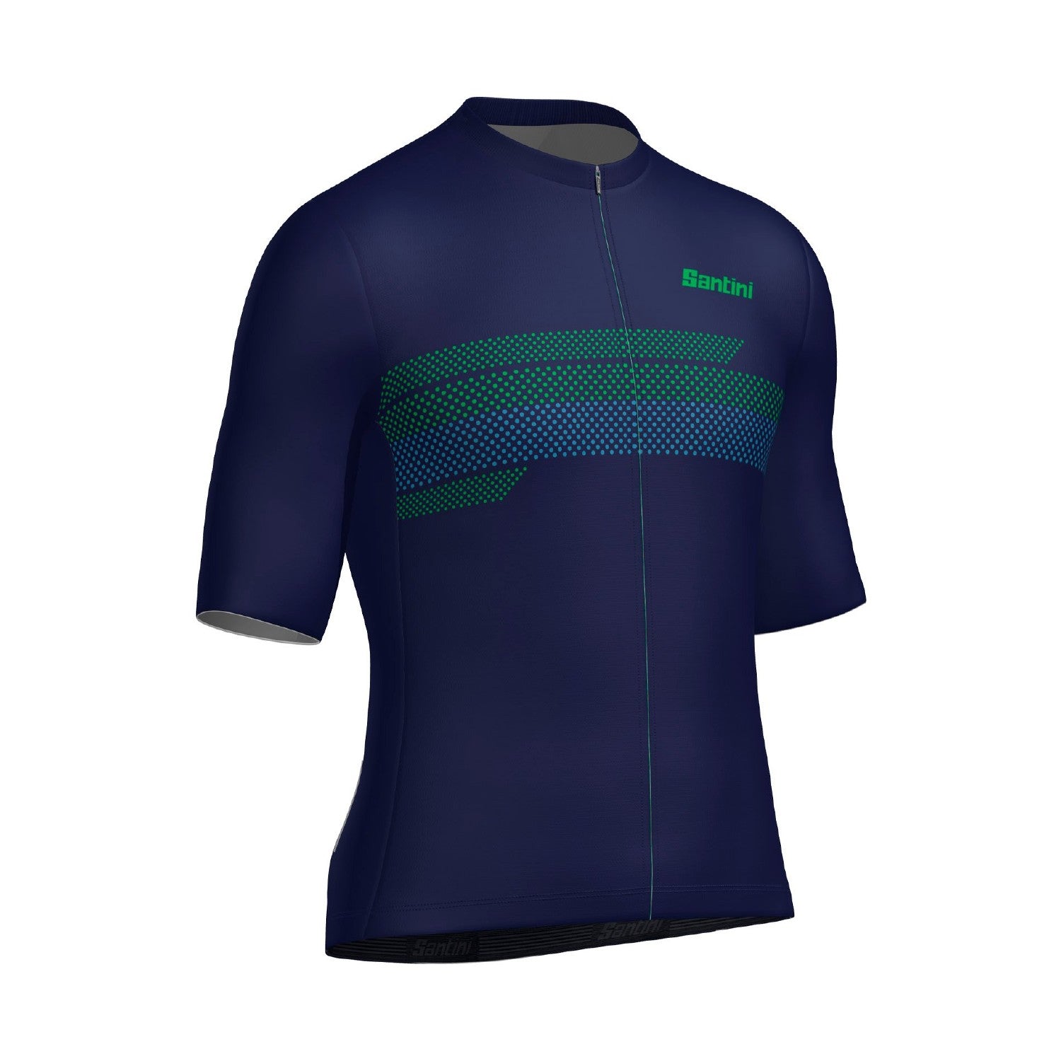 Santini Men's Horizon Classic Fit Jersey - Nautica image 3