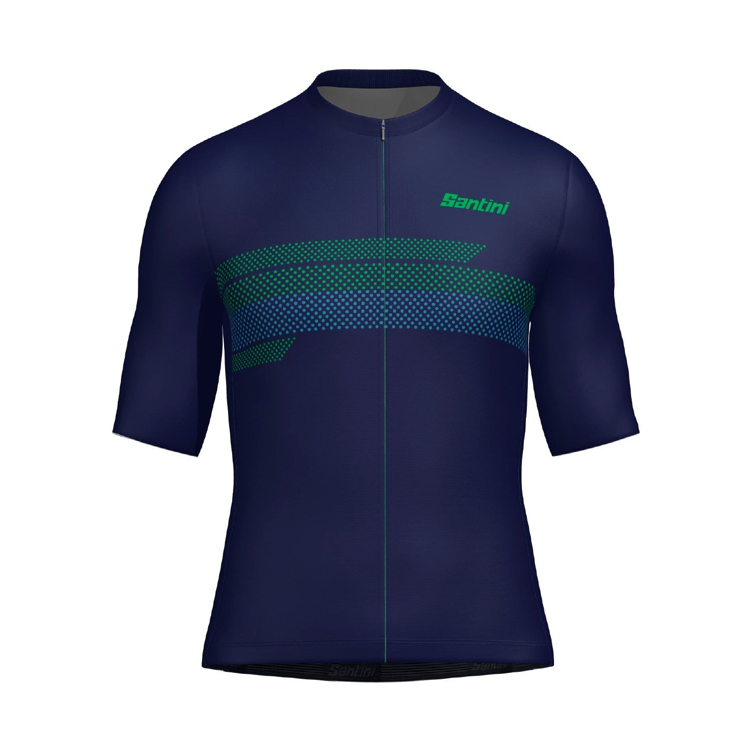 Santini Men's Horizon Classic Fit Jersey - Nautica image 1