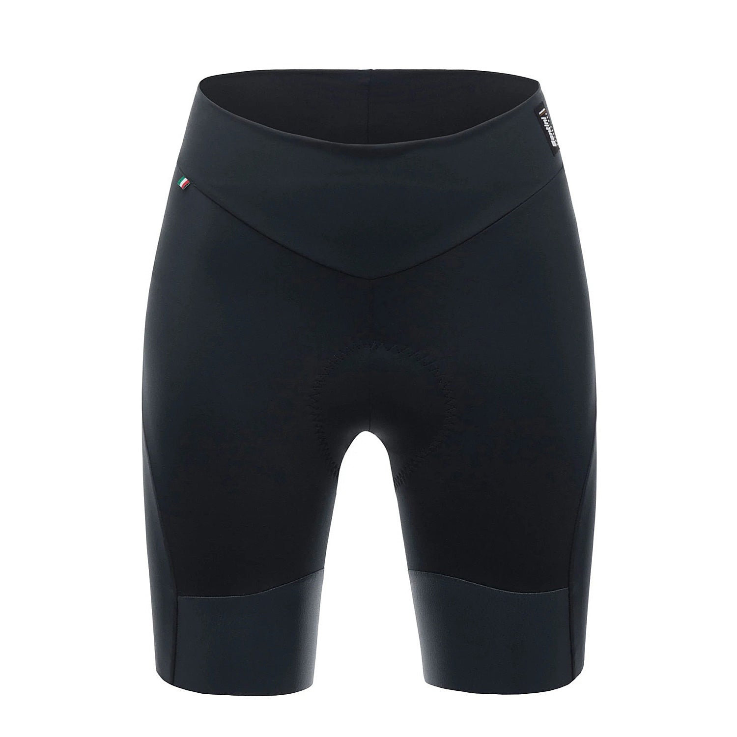 Santini Women's Alba Gil Evo Gel Cycling Shorts - Black image 1