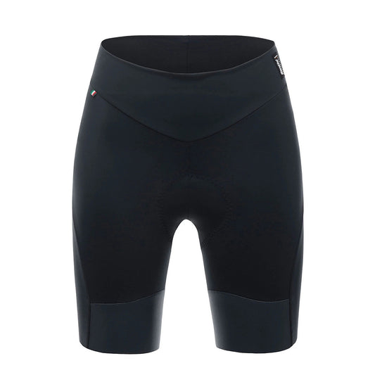 Santini Women's Alba Gil Evo Gel Cycling Shorts - Black image 1