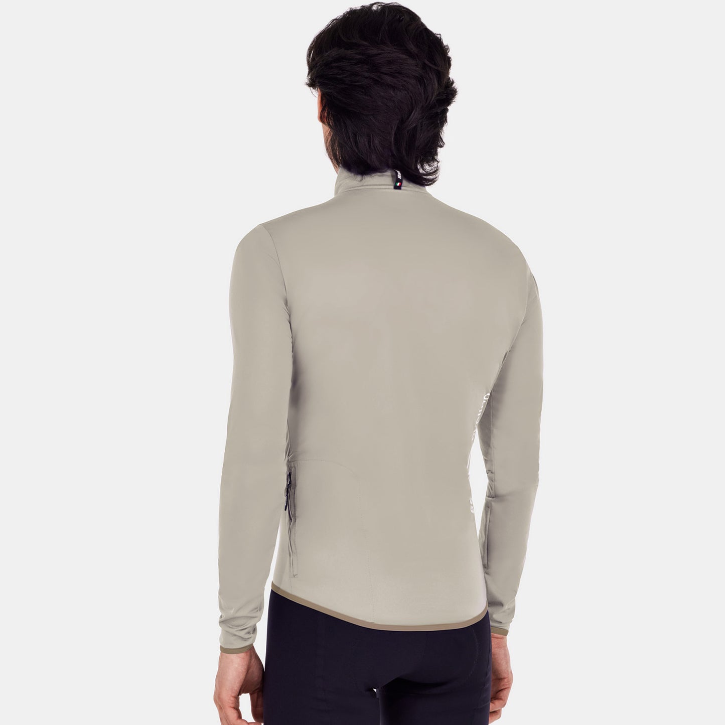 Santini Unisex Magic Packable Rain Jacket - Cappuccino image 4