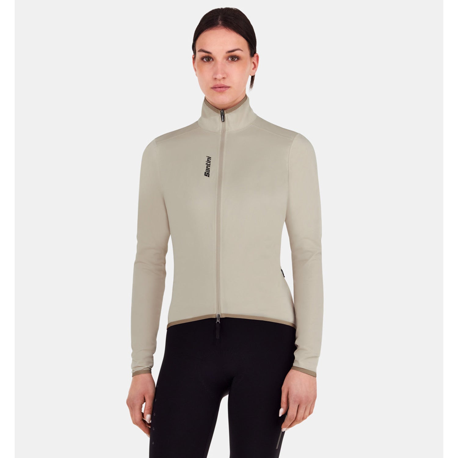 Santini Unisex Magic Packable Rain Jacket - Cappuccino image 3