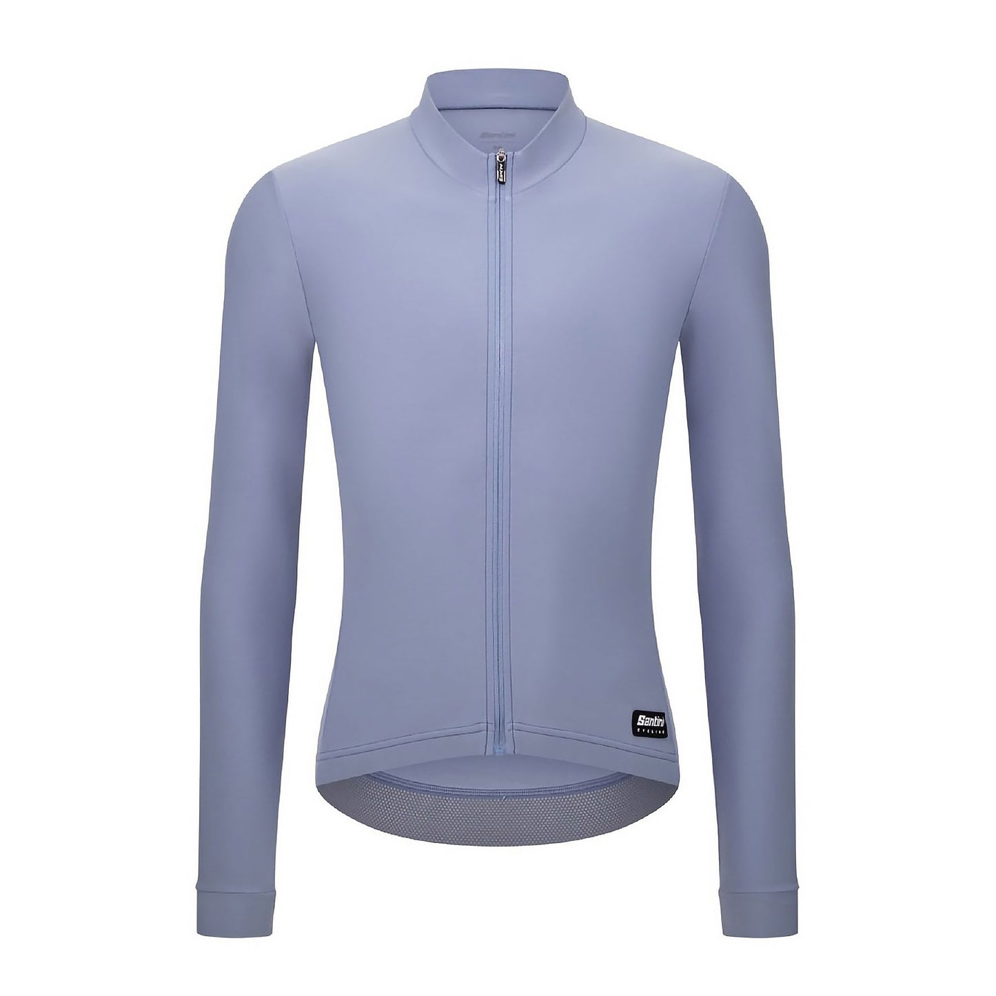 Santini RTR Long Sleeve Unisex Winter Fleece Jersey, Light Blue