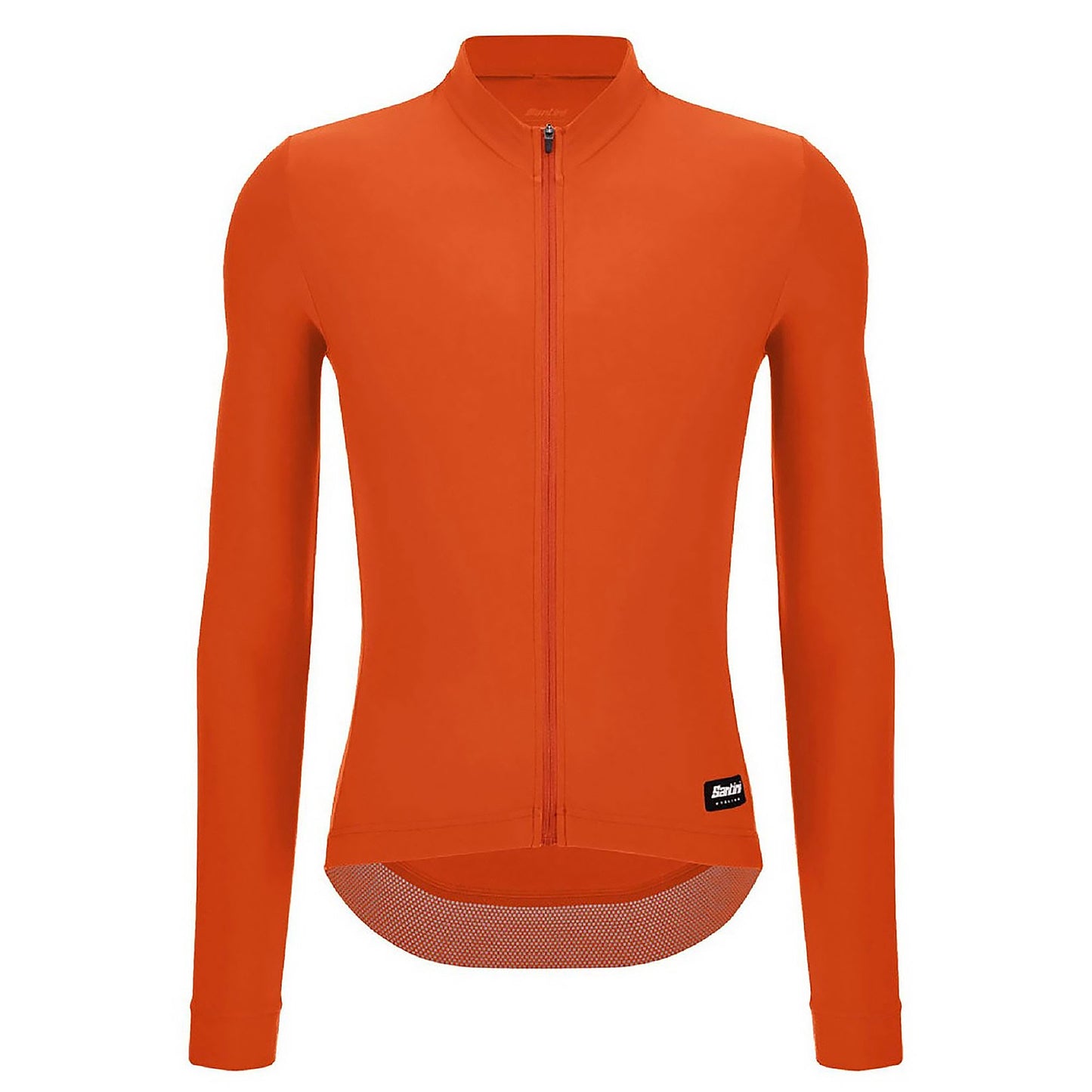 Santini RTR Long Sleeve Unisex Winter Fleece Jersey, Orange image 1