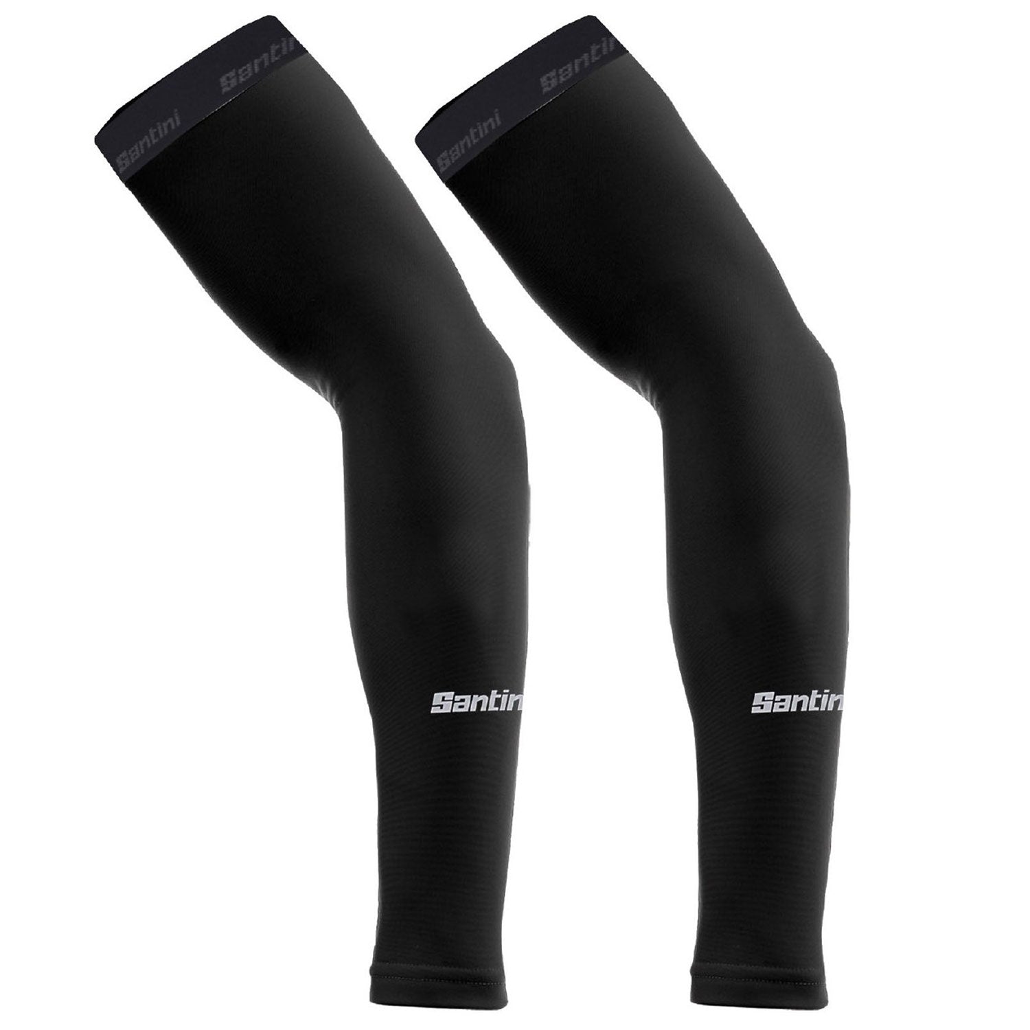 Santini Unisex Totum Arm Warmers, Black