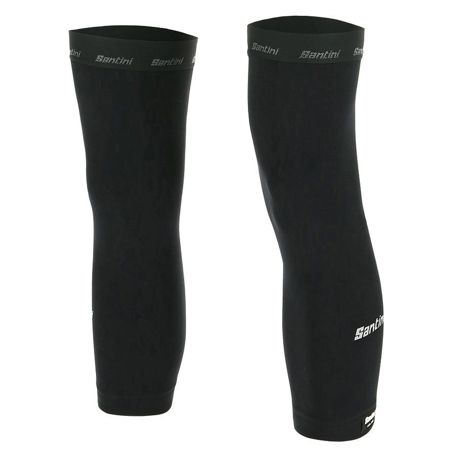 Santini Totem Unisex Knee Warmers, Black