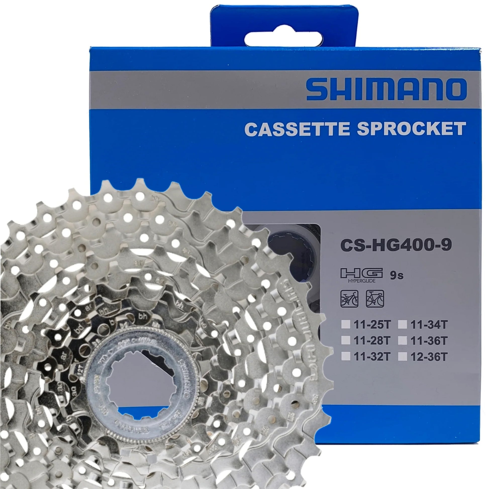 Shimano Alivio HG400 9 Speed Cassette 12-36T ICSHG4009236 image 2
