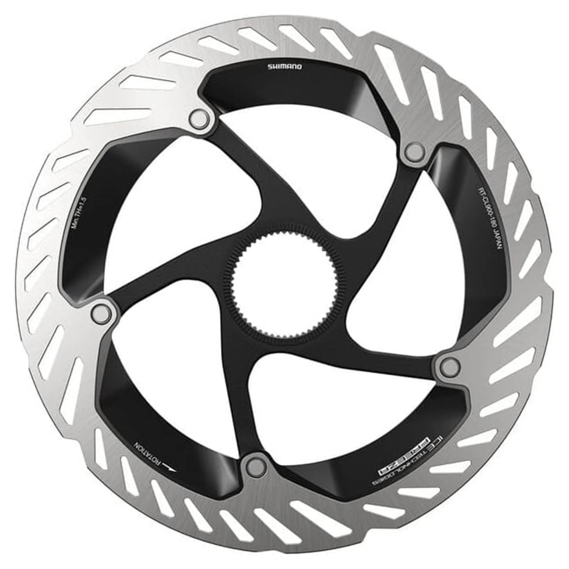 Shimano XTR RT-CL900 Disc Brake Rotor 180mm Ice-Tech Centrelock External Serration w/Lockring