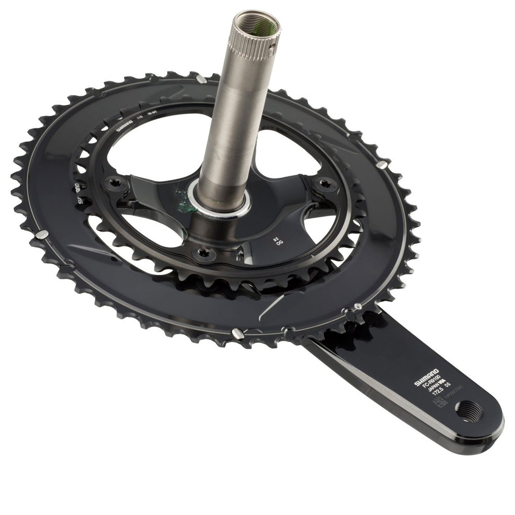 Shimano Dura Ace FC-R9100 11 Speed Crankset 52-36T Chainrings 172.5mm rear