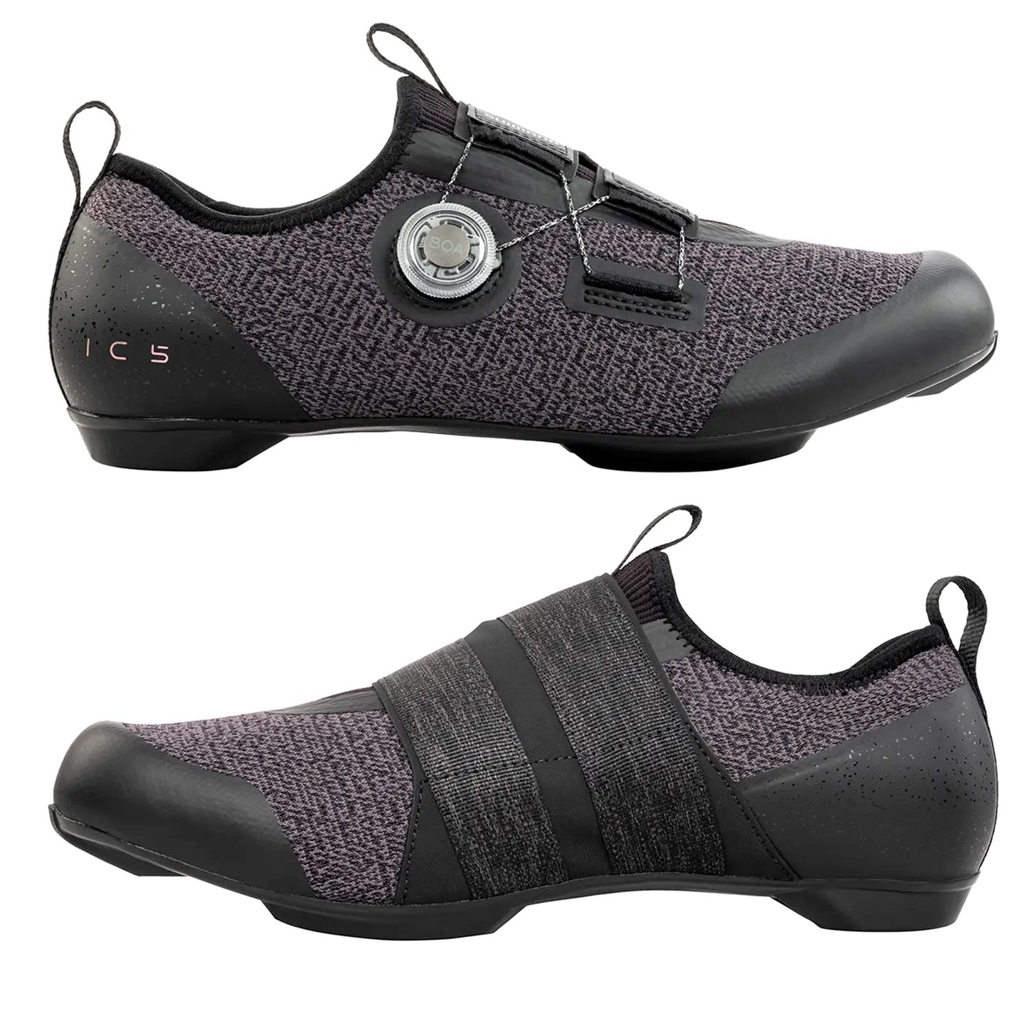 Shimano IC501 Unisex Indoor Cycling Spin Shoes, Black