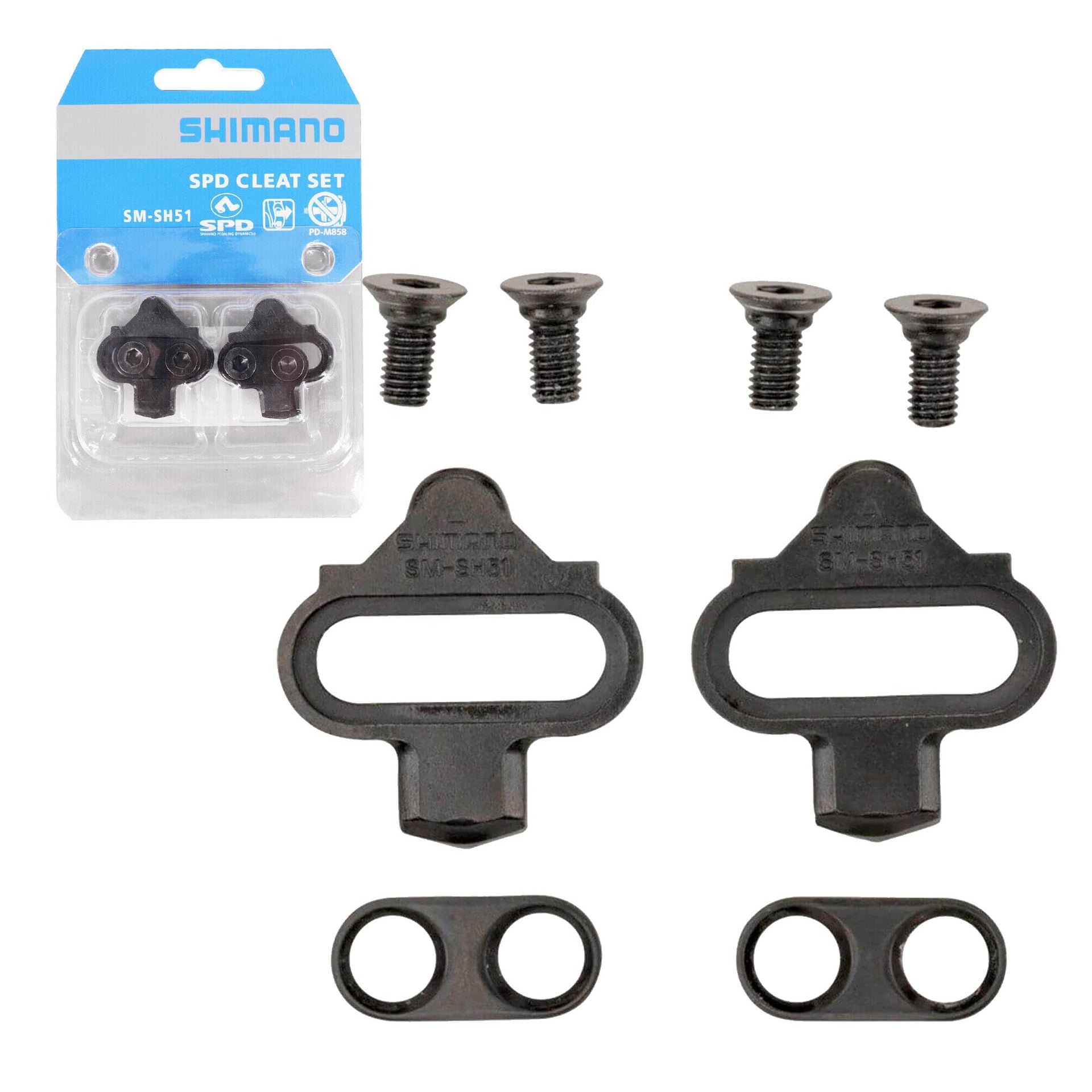 Sm Sh51 Cleat Shimano Shimano SM-SH51 SPD Mountain Bike Cleats