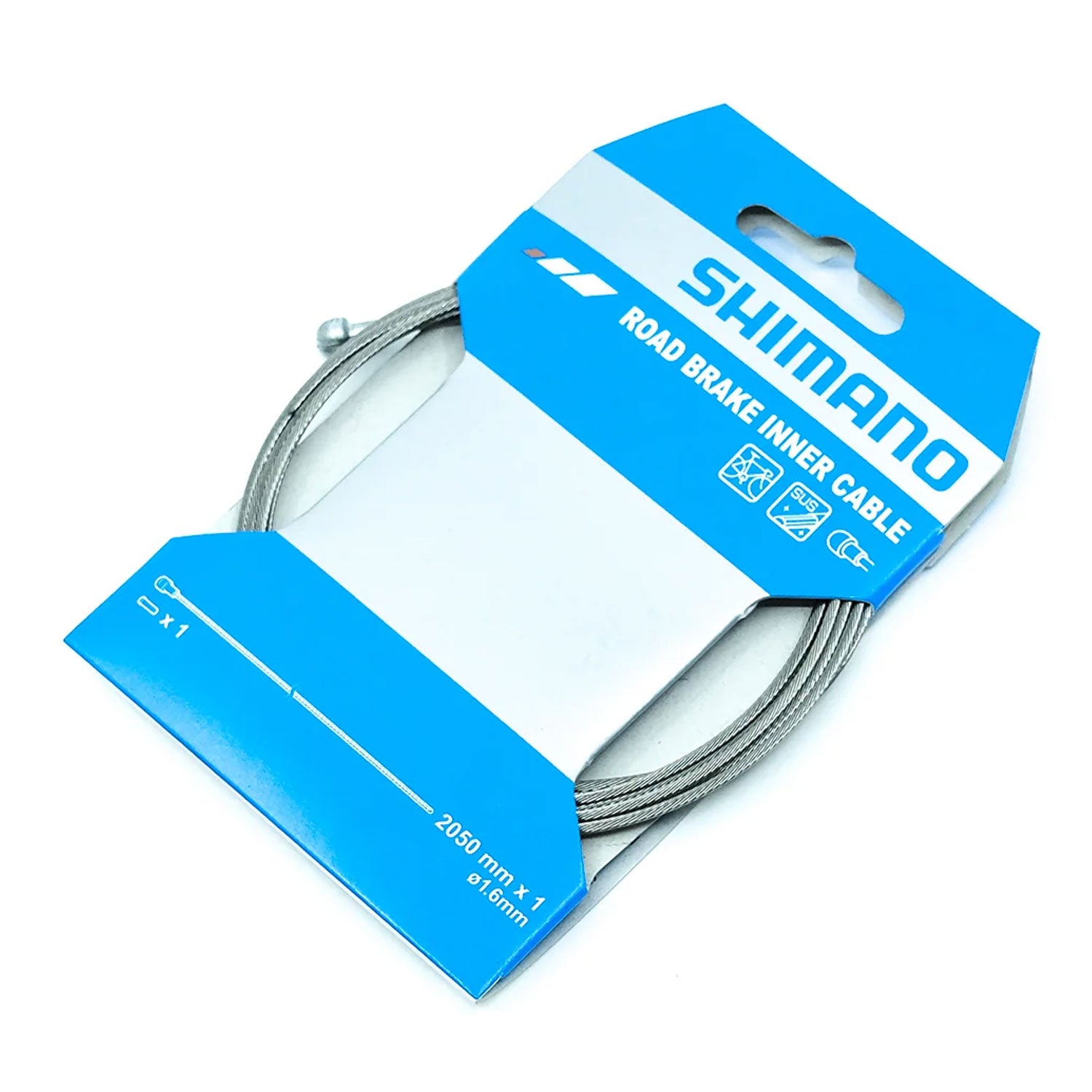 Shimano Stainless Brake Cable Inner - Road 2050mm x 1.6mm image 1