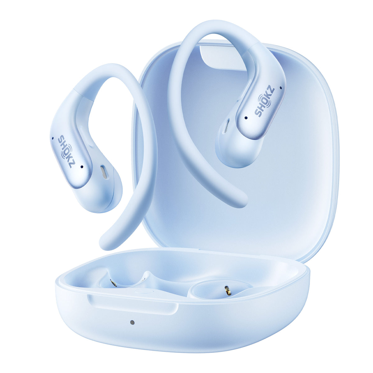 SHOKZ OpenFit AIR 2 True Wireless Earbuds - Ice Blue T520-ST-IB image 4