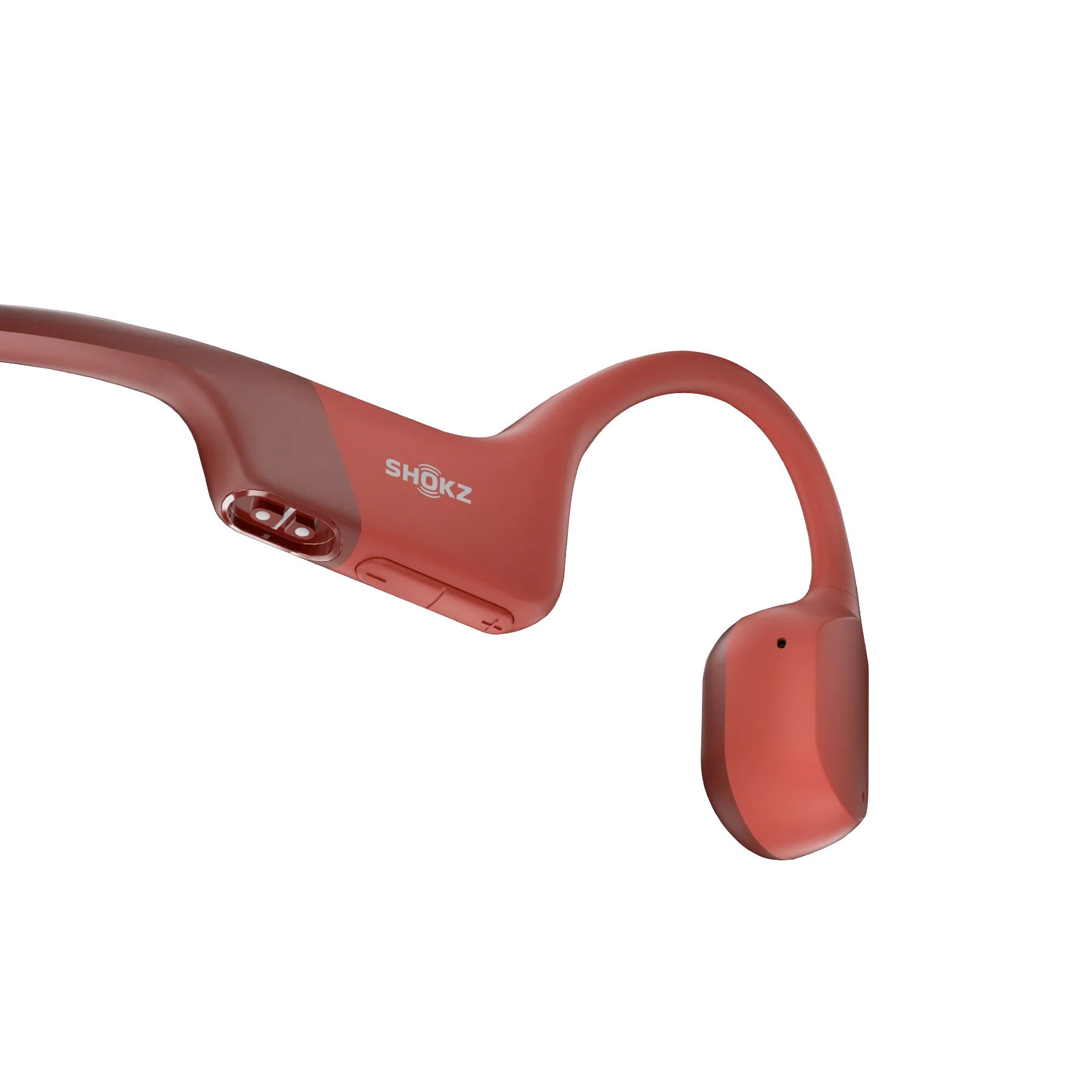 Shokz OpenRun Wireless Bluetooth Headphones Red