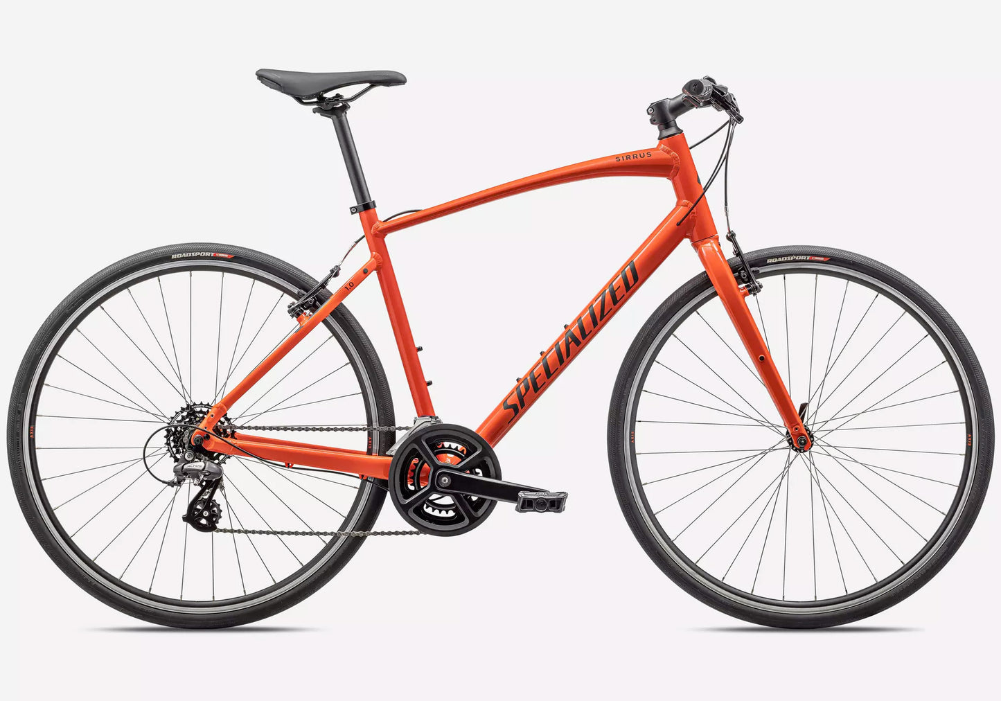 2023 Specialized Sirrus 1.0, Unisex Fitness/Urban Bike - Gloss Fiery Red