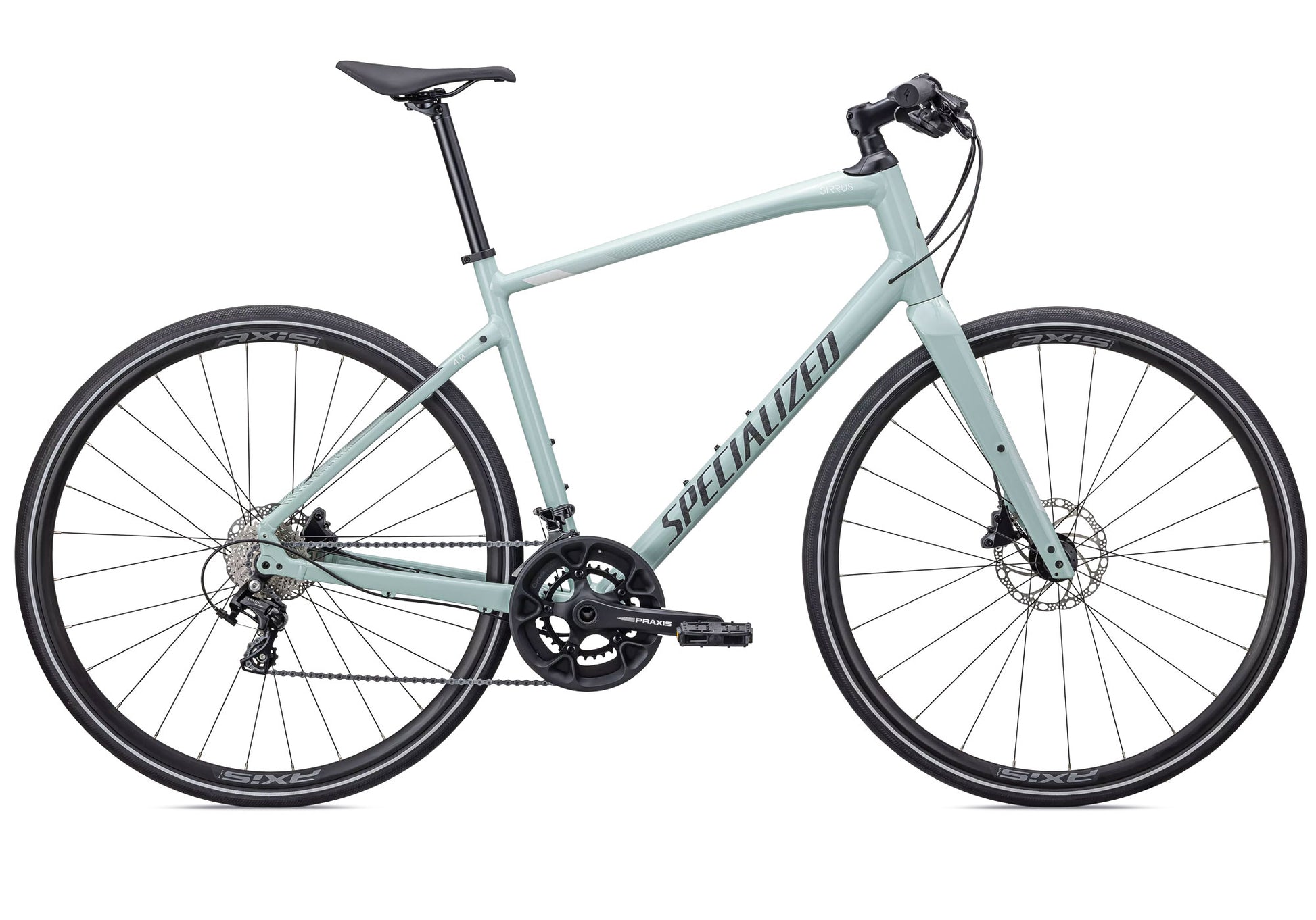 Specialized Sirrus 4.0 Unisex Urban/Fitness Bike - Gloss Sage image 3