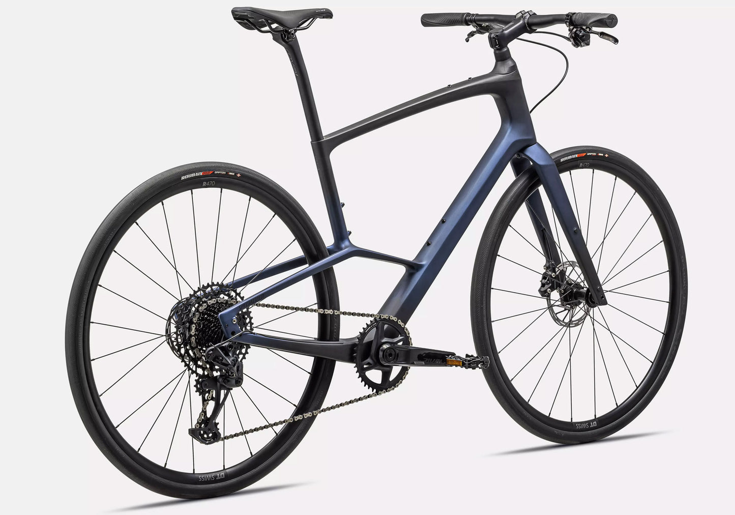 Specialized Sirrus 6.0 Unisex Fitness/Urban Bike Satin Carbon Rear