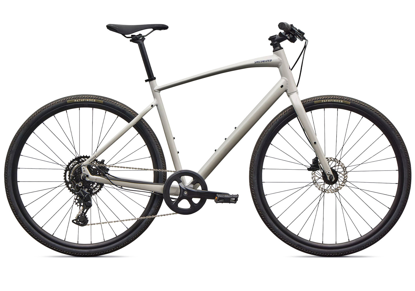2026 Specialized Sirrux X 2.0 Unisex Fitness/Urban Bike, Gloss Dolomite Metallic image 2